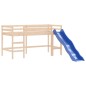 vidaXL Cama alta para niños con torre madera pino azul 80x200 cm vidaXL Cama alta para niños con torre madera pino azul 80x200 cm