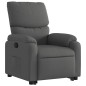 vidaXL Sillón reclinable elevable de tela gris oscuro vidaXL Sillón reclinable elevable de tela gris oscuro