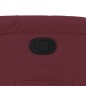 vidaXL Sillón reclinable elevable tela rojo tinto vidaXL Sillón reclinable elevable tela rojo tinto