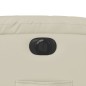 vidaXL Sillón reclinable eléctrico de cuero sintético crema vidaXL Sillón reclinable eléctrico de cuero sintético crema