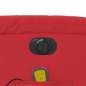 vidaXL Sillón de masaje reclinable eléctrico de cuero artificial rojo vidaXL Sillón de masaje reclinable eléctrico de cuero artificial rojo