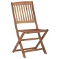 vidaXL Sillas de jardín plegables 6 uds y cojines madera maciza acacia vidaXL Sillas de jardín plegables 6 uds y cojines madera maciza acacia