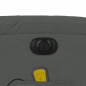 vidaXL Sillón reclinable de masaje eléctrico tela gris oscuro vidaXL Sillón reclinable de masaje eléctrico tela gris oscuro