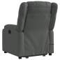 vidaXL Silla de masaje reclinable de pie de tela gris oscuro vidaXL Silla de masaje reclinable de pie de tela gris oscuro