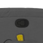 vidaXL Silla de masaje reclinable de pie de tela gris oscuro vidaXL Silla de masaje reclinable de pie de tela gris oscuro