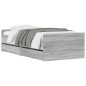 vidaXL Estructura de cama con cajones gris Sonoma 100x200 cm vidaXL Estructura de cama con cajones gris Sonoma 100x200 cm
