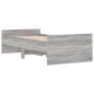 vidaXL Estructura de cama con cajones gris Sonoma 100x200 cm vidaXL Estructura de cama con cajones gris Sonoma 100x200 cm