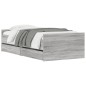 vidaXL Estructura de cama con cajones gris Sonoma 90x200 cm vidaXL Estructura de cama con cajones gris Sonoma 90x200 cm
