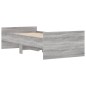 vidaXL Estructura de cama con cajones gris Sonoma 90x200 cm vidaXL Estructura de cama con cajones gris Sonoma 90x200 cm