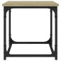 vidaXL Mesa auxiliar madera contrachapada roble Sonoma 40x40x40 cm vidaXL Mesa auxiliar madera contrachapada roble Sonoma 40x40x40 cm
