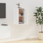 vidaXL Mueble para TV de pared blanco 40x34,5x60 cm
