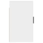 vidaXL Mueble para TV de pared blanco 40x34,5x60 cm