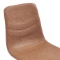 vidaXL Sillas de comedor 4 unidades cuero sintético marrón vidaXL Sillas de comedor 4 unidades cuero sintético marrón