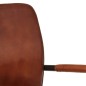 vidaXL Sillón de cuero auténtico marrón vidaXL Sillón de cuero auténtico marrón
