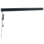 vidaXL Toldo retráctil aluminio y tela azul y blanco 3x2,5 m vidaXL Toldo retráctil aluminio y tela azul y blanco 3x2,5 m