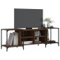 vidaXL Mueble de TV madera de ingeniería marrón roble 153x37x50 cm