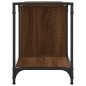 vidaXL Mueble de TV madera de ingeniería marrón roble 153x37x50 cm