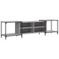 vidaXL Mueble de TV madera de ingeniería gris Sonoma 203x37x50 cm