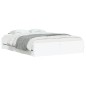 vidaXL Cama con cajones madera de ingeniería blanca 140x190 cm vidaXL Cama con cajones madera de ingeniería blanca 140x190 cm