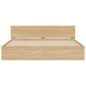 vidaXL Estructura de cama con cabecero roble Sonoma 180x200 cm