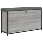 vidaXL Banco zapatero con cajón abatible gris Sonoma 102x32x56 cm vidaXL Banco zapatero con cajón abatible gris Sonoma 102x32x56 cm