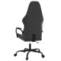 vidaXL Silla gaming de masaje cuero sintético negro y rojo vino tinto vidaXL Silla gaming de masaje cuero sintético negro y rojo vino tinto