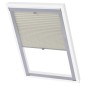 vidaXL Persiana plisada crema MK04 vidaXL Persiana plisada crema MK04