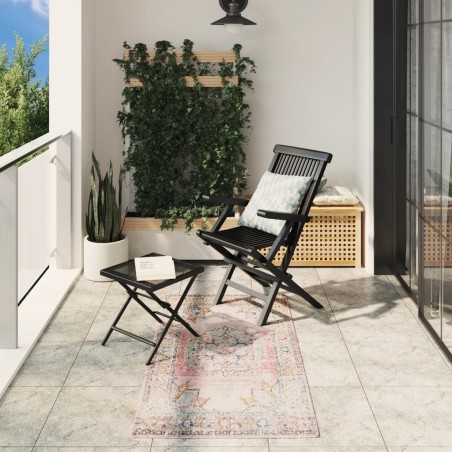 vidaXL Alfombra de interior/exterior diseño vintage ARBIZU 80x150 cm
