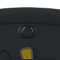 vidaXL Sillón reclinable de masaje eléctrico cuero auténtico negro vidaXL Sillón reclinable de masaje eléctrico cuero auténtico negro
