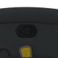 vidaXL Sillón reclinable de masaje elevable cuero auténtico negro vidaXL Sillón reclinable de masaje elevable cuero auténtico negro