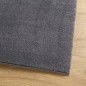 vidaXL Alfombra de pelo corto suave lavable HUARTE antracita 120x120cm vidaXL Alfombra de pelo corto suave lavable HUARTE antracita 120x120cm