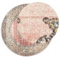 vidaXL Alfombra de interior/exterior diseño vintage ARBIZU Ø 120 cm vidaXL Alfombra de interior/exterior diseño vintage ARBIZU Ø 120 cm