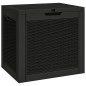 vidaXL Caja de almacenaje de jardín polipropileno negra 55,5x43x53 cm vidaXL Caja de almacenaje de jardín polipropileno negra 55,5x43x53 cm