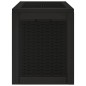 vidaXL Caja de almacenaje de jardín polipropileno negra 55,5x43x53 cm vidaXL Caja de almacenaje de jardín polipropileno negra 55,5x43x53 cm