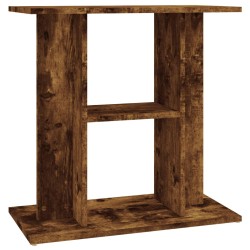 vidaXL Soporte para acuario madera ingeniería roble ahumado 60x30x60cm
