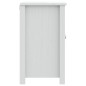 vidaXL Mueble de lavabo baño BERG madera maciza pino blanco 60x34x59cm vidaXL Mueble de lavabo baño BERG madera maciza pino blanco 60x34x59cm