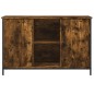 vidaXL Mueble de TV madera de ingeniería roble ahumado 100x35x65 cm