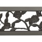 vidaXL Banco de jardín doble 246 cm acero gris