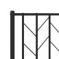 vidaXL Estructura de cama con cabecero metal negro 120x190 cm vidaXL Estructura de cama con cabecero metal negro 120x190 cm
