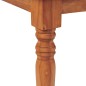 vidaXL Set de muebles de jardín 4 pzas y cojines madera maciza de teca vidaXL Set de muebles de jardín 4 pzas y cojines madera maciza de teca