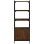 vidaXL Librería 3 estantes madera ingeniería marrón 41x30x109,5 cm vidaXL Librería 3 estantes madera ingeniería marrón 41x30x109,5 cm