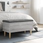 vidaXL Banco con almacenaje madera ingeniería gris Sonoma 82x42x46 cm vidaXL Banco con almacenaje madera ingeniería gris Sonoma 82x42x46 cm