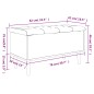 vidaXL Banco con almacenaje madera ingeniería gris Sonoma 82x42x46 cm vidaXL Banco con almacenaje madera ingeniería gris Sonoma 82x42x46 cm