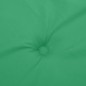 vidaXL Cojín silla de jardín respaldo alto 4 uds tela verde 120x50x3cm vidaXL Cojín silla de jardín respaldo alto 4 uds tela verde 120x50x3cm