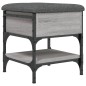 vidaXL Banco zapatero madera de ingeniería gris Sonoma 42x42x45 cm vidaXL Banco zapatero madera de ingeniería gris Sonoma 42x42x45 cm
