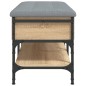 vidaXL Banco zapatero madera de ingeniería roble Sonoma 82x42x45 cm vidaXL Banco zapatero madera de ingeniería roble Sonoma 82x42x45 cm