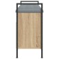 vidaXL Banco zapatero madera de ingeniería roble Sonoma 85,5x32x57,5cm vidaXL Banco zapatero madera de ingeniería roble Sonoma 85,5x32x57,5cm