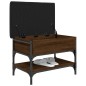 vidaXL Banco zapatero madera de ingeniería marrón roble 62x42x45 cm vidaXL Banco zapatero madera de ingeniería marrón roble 62x42x45 cm