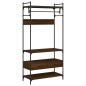 vidaXL Armario cajones madera ingeniería marrón roble 89x39x184,5 cm vidaXL Armario cajones madera ingeniería marrón roble 89x39x184,5 cm
