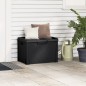 vidaXL Caja de almacenaje para jardín PP gris antracita 125 L vidaXL Caja de almacenaje para jardín PP gris antracita 125 L